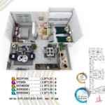 Grand Gate 2 Bedrooms - D111