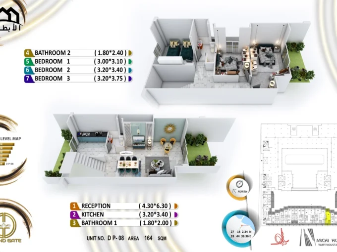 Grand Gate - Villa 3 Bedrooms - DP08